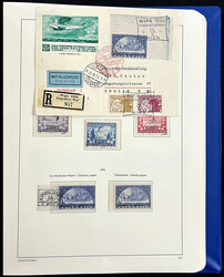 Österreich 1850-1937 gest.: Gepflegte Sammlung in 2 Vordruckalben ...