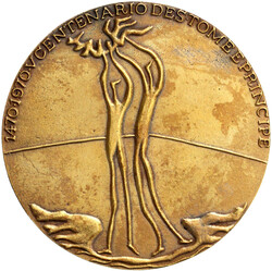 Große Bronzemedaille 1970. 500-Jahrfeier der Entdeckung der Inseln. ...