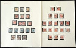 Österreich - Lombardei und Venetien 1850/1857, gestempeltes Lot in ...