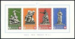 Pro Patria (Denkmäler) 1940, postfrische Luxuserhaltung, unsigniert. ...