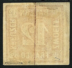 12 Kreuzer Wertziffer 1850, ungebraucht mit Falz in Luxuserhaltung, ...