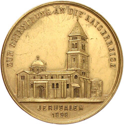 Bronzemedaille 1898 zur Erinnerung an die Reise des preuss. ...