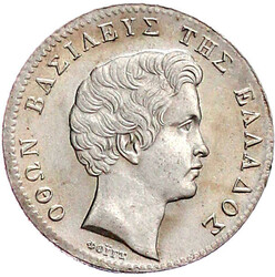 Drachme 1833, München. vorzüglich/Stempelglanz