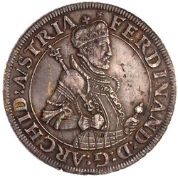 Reichstaler o.J. Hall. Harnisch mit 2 Reihen Ornamenten verziert, ...