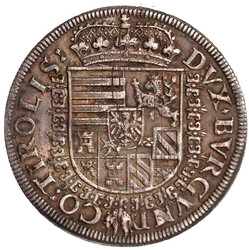 Reichstaler o.J. Hall. Harnisch mit 2 Reihen Ornamenten verziert, ...