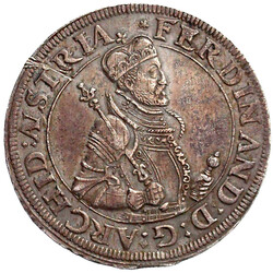 Reichstaler o.J. Hall. Harnisch mit 2 Reihen Ornamenten verziert, ...