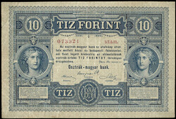 Österreichisch-Ungarische Bank, 10 Gulden 1.5.1880. III