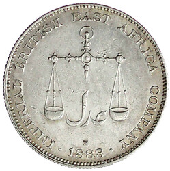 Rupie 1888 H. sehr schön/vorzüglich, kl. KratzerAutomatically ...