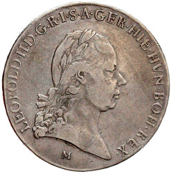 Kronentaler 1791 M, Mailand. 27,17 g. sehr schön, selten