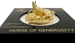 Set: 3 X 500 Francs Silber Jahr des Pferdes 2014. In der Prägeart - ...