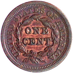 Kupfer Cent 1850. sehr schön/vorzüglich  Automatically generated ...