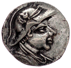 Skythischer Beischlag zur Tetradrachme, Post-Nomaden-Zeit, nach 130 v ...