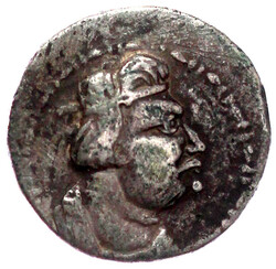 Tetradrachme 5 v. Chr./45 n. Chr., Bamian. Diademierte Büste r ...