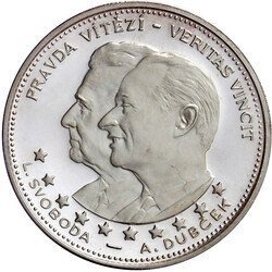 Feinsilbermedaille o.J. (1968), geprägt in der Staatlichen Münze ...