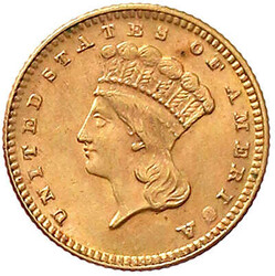 Dollar 1889, Philadelphia. Indian Head. 1,67 g. 900/1000. ...