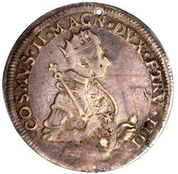 Tallero verm 1620 (Jahr unleserlich), Pisa. 27,80 g. schön, gelocht, ...