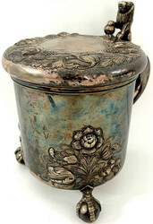 Prachtvoller Deckelpokal von Jacob Ulrich Holfeldt Tostrup ...