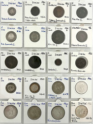 29 Münzen des 19. und 20. Jh. Alle in Rähmchen. Vieles Silber. ...