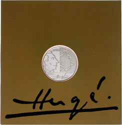 2 Silbermünzen: 10 Euro 2004 Tim und Struppi und 20 Euro 2007 100 ...