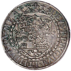 Speciedaler 1572, Kopenhagen. Münzmeister Hans Dellhusen. 29,12 g. ...