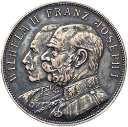 Silbermedaille 1916 v. Mayer & Wilhelm, auf die "Wiedererstehung des ...