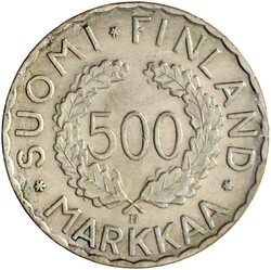 500 Markkaa 1951. Olympiade Helsinki. vorzüglich, kl. Randfehler, ...