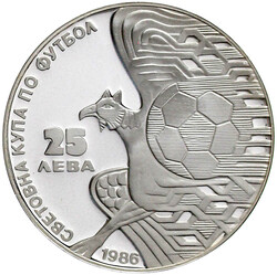 25 Lewa 1986 Fussball WM in Mexiko. Ohne Datum über Adlerkopf. In ...