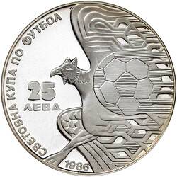 25 Lewa 1986 Fussball WM in Mexiko. Ohne Datum über Adlerkopf. In ...