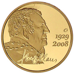 50 Euro 2013. Hugo Claus. 6,22 g. 999/1000. In Originalschatulle mit ...