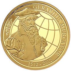 100 Euro 2012. Gerhard Mercator. 15,55 g. 999/1000. In ...