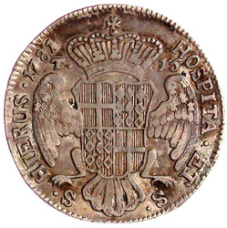 15 Tari 1781. sehr schön, schöne Patina, Henkelspur