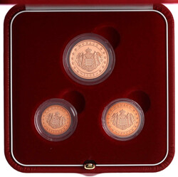 Minisatz von 1 Cent bis 5 Cent 2005 in Originalschatulle mit ...