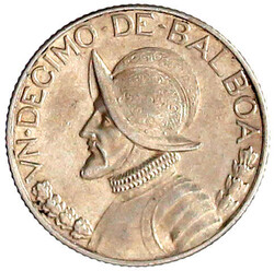 1/10 Balboa 1934. Besseres Jahr. sehr schön/vorzüglich