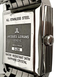 Herrenarmbanduhr JACQUES LEMANS (Wendeuhr schwarzes/weißes ...