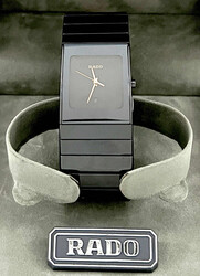 Damenarmbanduhr RADO DIASTAR Keramik-Quarzuhr, Fullset (mit Papieren ...