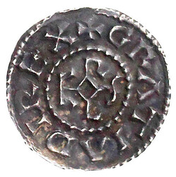 Pfennig o.J., Amiens. Karolusmonogramm//Kreuz. M./G. vorzüglich, ...