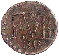 Kupfer 1/4 Real 1813. fast sehr schön, sehr selten