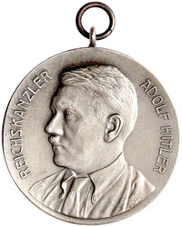 Silbermedaille 1933 a.d. 34. Verbandsschiessen des ...