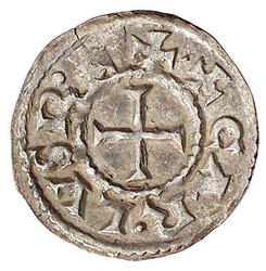 Pfennig o.J., Paris. PARISII/+CARLVS REX um Kreuz. 1,59 g. sehr ...