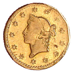 Dollar 1853, Philadelphia. Liberty Head. 1,56 g. 900/1000. ...