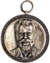 Tragbare Silbermedaille 1930 von Mayer und Wilhelm (unsigniert), auf ...