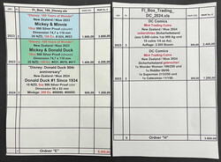 5 Boxen DC Comics Trading Coins & Disney Silberprägungen Niue/New ...