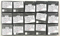 15 X 2 Dollars 1 Unze Silbermünze 2022. Serie Star Wars Vehicles - ...