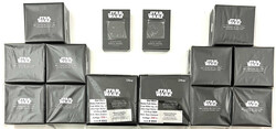 14 Silbermünzen aus verschiedenen Star-Wars-Serien der New Zealand ...