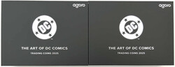 2 original versiegelte Trading-Coin-Boxen „The Art of DC Comics“, ...
