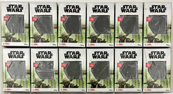 12 X 2 Dollars Feinsilbermünzen Star Wars „Yoda“ Chibi Coins, je ...