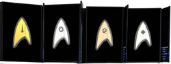 18 X 1 Unze Feinsilber-Münzen Star Trek „Starfleet Divisions“ ...