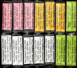 18 X 1 Unze Feinsilber-Münzen Star Trek „Starfleet Divisions“ ...