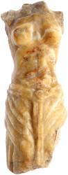Torso (Fragment) einer kleinen Marmorfigur. 2./3. Jh. n. Chr. Höhe ...