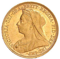 Sovereign 1894 S, Sydney. 7,99 g. 917/1000. prägefrisch/fast ...